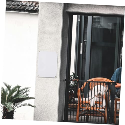 OSALADI 2 Stück Sublimations metallblech Blank mit Vorgebohrten Löchern Widerstandsfähige Blechschilder für DIY beschilderung Vielseitig für Gewerbe Garten und Outdoor anwendungen OSALADI 2 Stück Sublimations metallblech Blank mit Vorgebohrten Löchern Widerstandsfähige Blechschilder für DIY beschilderung Vielseitig für Gewerbe Garten und Outdoor anwendungen von OSALADI