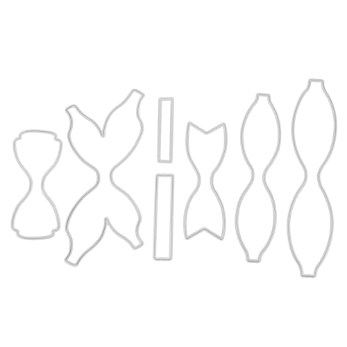 OSALADI 2 Stück Teiliges Carbon Stahl Bowknot Stanzform Langlebige Metall Prägeschablonen für Präzises Schneiden für Scrapbooking Diy Bastelarbeiten und Einzigartige Papierdekorationen OSALADI 2 Stück Teiliges Carbon Stahl Bowknot Stanzform Langlebige Metall Prägeschablonen für Präzises Schneiden für Scrapbooking Diy Bastelarbeiten und Einzigartige Papierdekorationen von OSALADI