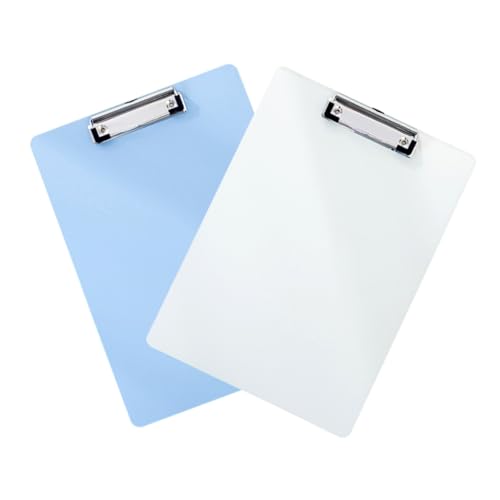 OSALADI 2 Stück Teiliges Klemmbrett in Zufälligen Farben Leichte Stabile Kunststoff Schreibunterlage mit Metallclip für Büro Schule und Skizzen Vielseitig als Zufällige Zufällige Farbe OSALADI 2 Stück Teiliges Klemmbrett in Zufälligen Farben Leichte Stabile Kunststoff Schreibunterlage mit Metallclip für Büro Schule und Skizzen Vielseitig als Zufällige Zufällige Farbe von OSALADI