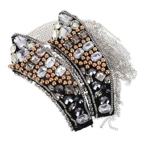OSALADI 2 Stück Teiliges Quasten schulterepaulette Metall mit Kette Punkige Goldfarbene Schulterpracht für Kostüme Partys und Modische Outfits Langlebiges Design Auffälliges Accessoire OSALADI 2 Stück Teiliges Quasten schulterepaulette Metall mit Kette Punkige Goldfarbene Schulterpracht für Kostüme Partys und Modische Outfits Langlebiges Design Auffälliges Accessoire von OSALADI