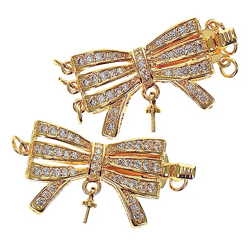 OSALADI 2 Stück Teiliges Schmuckverschluss Goldfarbener Mehrreihiger Ketten und Armbandverbinder Einfach zu Befestigender Mehrlagen Verschluss für Dünne Halsketten und DIY OSALADI 2 Stück Teiliges Schmuckverschluss Goldfarbener Mehrreihiger Ketten und Armbandverbinder Einfach zu Befestigender Mehrlagen Verschluss für Dünne Halsketten und DIY von OSALADI