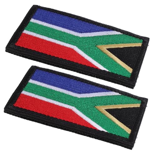 OSALADI 2 Stück Teiliges South Africa Flaggen Klettpatches Kleine Gestickte Applikationen aus Stoff Langlebige Armabzeichen für Kleidung Rucksäcke Sport und Feierveranstaltungen OSALADI 2 Stück Teiliges South Africa Flaggen Klettpatches Kleine Gestickte Applikationen aus Stoff Langlebige Armabzeichen für Kleidung Rucksäcke Sport und Feierveranstaltungen von OSALADI