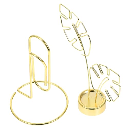 OSALADI 2 Stück Tischnummernhalter für die Hochzeit Gold Ort Tischschild-Clip Blumen- Memo-Notizen stehen TABLE -NUMPER -HAUSE Bildhalter für Tafelaufsätze Fotohalter Eisen OSALADI 2 Stück Tischnummernhalter für die Hochzeit Gold Ort Tischschild-Clip Blumen- Memo-Notizen stehen TABLE -NUMPER -HAUSE Bildhalter für Tafelaufsätze Fotohalter Eisen von OSALADI
