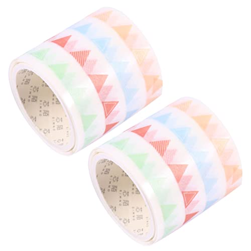 OSALADI 2 Stück Washi Tape Planer Sticker Hochwertiges Klebeband für Journaling und Scrapbooking Vielseitig Einsetzbar als Aufkleber und Lesezeichen von OSALADI