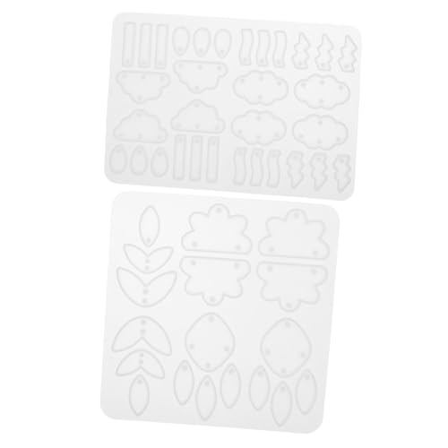 OSALADI 2 Stück Wolken Schmuckformen für Diy und Ohrringe Wiederverwendbare Epoxidharz Moulds für Kreative Projekte OSALADI 2 Stück Wolken Schmuckformen für Diy und Ohrringe Wiederverwendbare Epoxidharz Moulds für Kreative Projekte von OSALADI