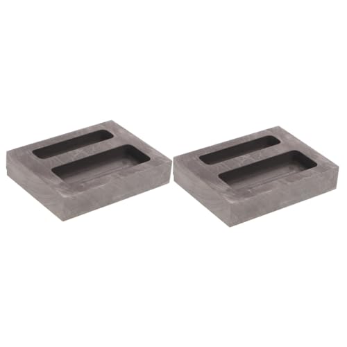 OSALADI 2 Stück Zwei-loch-öltankform Aluminium Schmelzformen Barren Form Zum Gießen Doppelt Schmelzen Ölrillenform Für Stichworte Schmuckbirnenform Gussformen Gussblockform Schwarz Graphit OSALADI 2 Stück Zwei-loch-öltankform Aluminium Schmelzformen Barren Form Zum Gießen Doppelt Schmelzen Ölrillenform Für Stichworte Schmuckbirnenform Gussformen Gussblockform Schwarz Graphit von OSALADI