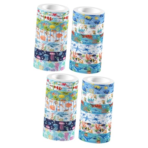 OSALADI 2 Stück nautisches Washi-Tape Blau Pastell Tagebuch Erwachsene ästhetische Aufkleber Papierhandwerk für Abdeckband Stempel-Briefband-Aufkleber Washi-Tape-Aufkleber OSALADI 2 Stück nautisches Washi-Tape Blau Pastell Tagebuch Erwachsene ästhetische Aufkleber Papierhandwerk für Abdeckband Stempel-Briefband-Aufkleber Washi-Tape-Aufkleber von OSALADI