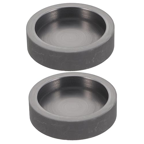 OSALADI 2 Stücke Runde Graphit Barren Formen Für Casting Metall Graphit Runde Barren Form Schmelzen Form Formen Für Casting von OSALADI