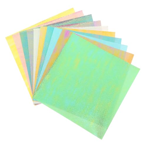 OSALADI 20 Blatt Pearlescent Origami Papier Glitzer Bastelpapier Quadratisch für DIY Handwerk Scrapbooking Faltpapier mit Einzigartigem Glanz und Strahlendem OSALADI 20 Blatt Pearlescent Origami Papier Glitzer Bastelpapier Quadratisch für DIY Handwerk Scrapbooking Faltpapier mit Einzigartigem Glanz und Strahlendem von OSALADI