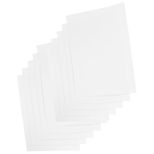 OSALADI 20 Blatt Selbstklebende Aufkleber für Drucker Hochglänzende Etiketten für Tintenstrahldrucker Bedrucken und Beschriften von Dokumenten Ordnern Flaschen und von OSALADI