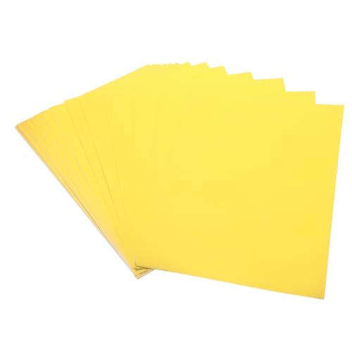 OSALADI 20 Blatt Wasserdichte Tintenstrahl -Tags Etiketten druckbar Aufkleberpapier zum Drucken Aufkleber aus Papier Aufkleberpapier bedrucken Aufkleberdruckpapier das Haustier Golden von OSALADI