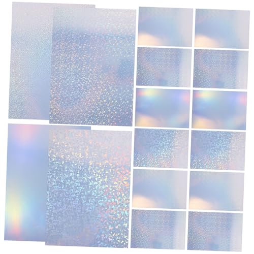 OSALADI 20 Blatt Wasserdichtes Selbstklebendes Stickerpapier für Tintenstrahl und Laserdrucker Kratzfestes Bedruckbares Etikettenpapier für Große Aufkleber Klarer Druck Designs Je OSALADI 20 Blatt Wasserdichtes Selbstklebendes Stickerpapier für Tintenstrahl und Laserdrucker Kratzfestes Bedruckbares Etikettenpapier für Große Aufkleber Klarer Druck Designs Je von OSALADI