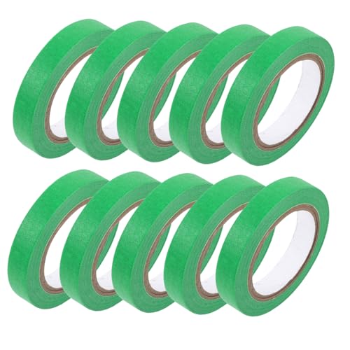 OSALADI 20 Rollen Papierklebeband Soliden Farben Selbstklebendes Klebeband für Marker Tape für Kreative Projekte für Schule Büro und Handwerk von OSALADI
