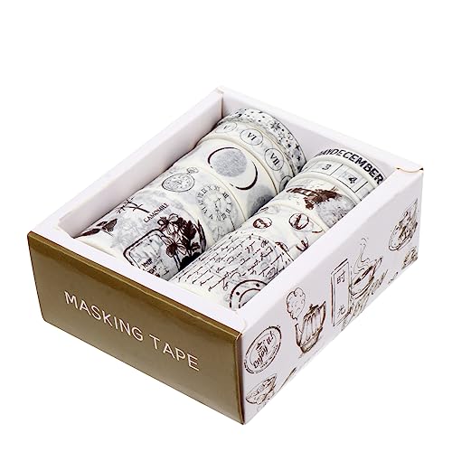 OSALADI 20 Rollen Washi Tape Set Klebeband für Scrapbooking Diy Handwerk und Tagebuchgestaltung mit Bunten Designs und Langlebig für Kreative Projekte und OSALADI 20 Rollen Washi Tape Set Klebeband für Scrapbooking Diy Handwerk und Tagebuchgestaltung mit Bunten Designs und Langlebig für Kreative Projekte und von OSALADI