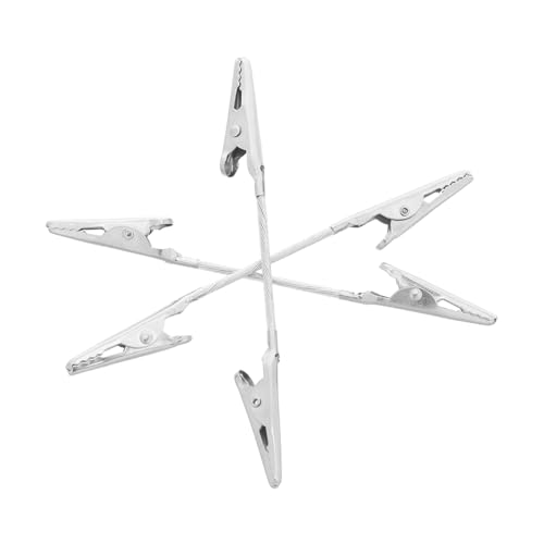 OSALADI 20 Stück Doppelseitige Alligator Clips Doppelkopf Memo Klammern für Fotos Notizen Visitenkarten Bürobedarf Vielseitige Zettelhalter für Zuhause und Veranstaltungsdekoration von OSALADI