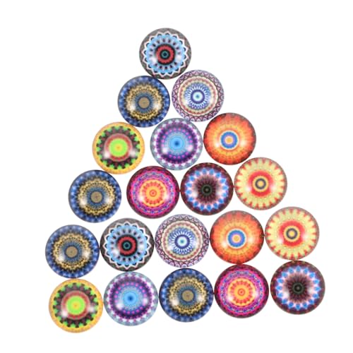 OSALADI 20 Stück Gem Glaspatch Schmuck Und Handwerk DIY-Bastel-Cabochons für Mosaik flache Glasmurmeln DIY Bastelpatch Aufnäher aus Steinimitaten selbstgemachte Steine Glaskuppelflecken OSALADI 20 Stück Gem Glaspatch Schmuck Und Handwerk DIY-Bastel-Cabochons für Mosaik flache Glasmurmeln DIY Bastelpatch Aufnäher aus Steinimitaten selbstgemachte Steine Glaskuppelflecken von OSALADI