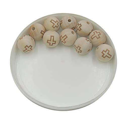 OSALADI 20 Stück Holzkugeln mit Gesicht Holzperlen Kreuz Design Natürliche Holzperlen für DIY Schmuck Armbänder Schlüsselanhänger Basteln Geschenkideen Stabile Holzmaterialien OSALADI 20 Stück Holzkugeln mit Gesicht Holzperlen Kreuz Design Natürliche Holzperlen für DIY Schmuck Armbänder Schlüsselanhänger Basteln Geschenkideen Stabile Holzmaterialien von OSALADI