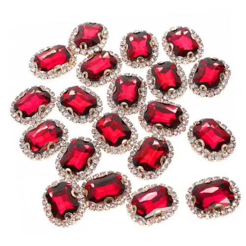 OSALADI 20 Stück Kleine Strasssteine Handnäh Zubehör für Diy Kleidung Dekoration Glitzernde Rhinestones für Handarbeiten für Modeaccessoires und Projekte OSALADI 20 Stück Kleine Strasssteine Handnäh Zubehör für Diy Kleidung Dekoration Glitzernde Rhinestones für Handarbeiten für Modeaccessoires und Projekte von OSALADI