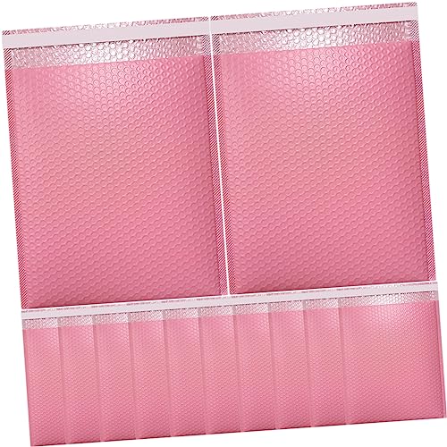 OSALADI 20 Stück Luftpolstertaschenverpackung Schwarz ziehen um Versandtaschen gepolstert Klarer Tasche Pflicht Post Versand Bubble Mailer Verpackungsumschläge Plastik Rosa OSALADI 20 Stück Luftpolstertaschenverpackung Schwarz ziehen um Versandtaschen gepolstert Klarer Tasche Pflicht Post Versand Bubble Mailer Verpackungsumschläge Plastik Rosa von OSALADI