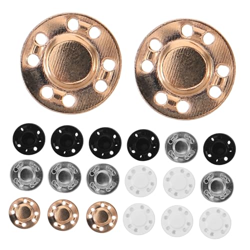 OSALADI 20 Stück Magnetschnallmantelschnalle unsichtbare Druckknöpfe Druckknopfverschluss Jacke schnappt MAGNETISCHEN SNAP Snaptast DIY -Schnappknöpfe Druckknöpfe für Kleidung Eisen OSALADI 20 Stück Magnetschnallmantelschnalle unsichtbare Druckknöpfe Druckknopfverschluss Jacke schnappt MAGNETISCHEN SNAP Snaptast DIY -Schnappknöpfe Druckknöpfe für Kleidung Eisen von OSALADI