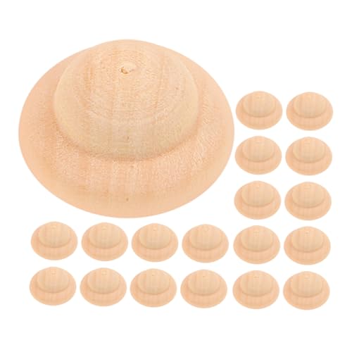 OSALADI 20 Stück Marionettenhut Puppenhut Bemalen Diy-graffiti-material Puppenhut-ornament Aus Holz Diy Puppenhut Aus Holz Unfertiger Holzpflockhut Holzpflock-menschenhut Khaki Hölzern OSALADI 20 Stück Marionettenhut Puppenhut Bemalen Diy-graffiti-material Puppenhut-ornament Aus Holz Diy Puppenhut Aus Holz Unfertiger Holzpflockhut Holzpflock-menschenhut Khaki Hölzern von OSALADI
