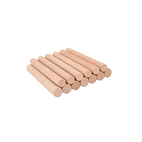 OSALADI 20 Stück Massive Holzstangen Runden Rundstab Aus Holz Holzstäbchen Bastelzubehör Aus Holz Runde Holzstangen OSALADI 20 Stück Massive Holzstangen Runden Rundstab Aus Holz Holzstäbchen Bastelzubehör Aus Holz Runde Holzstangen von OSALADI