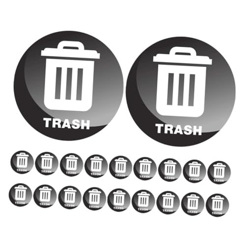 OSALADI 20 Stück Mülltonnen Aufkleber Selbstklebend Recycling Label für Mülleimer in Küche Büro Hotel Schule Reißfest Entfernbare Etiketten für Abfalltrennung und Müllmanagement OSALADI 20 Stück Mülltonnen Aufkleber Selbstklebend Recycling Label für Mülleimer in Küche Büro Hotel Schule Reißfest Entfernbare Etiketten für Abfalltrennung und Müllmanagement von OSALADI