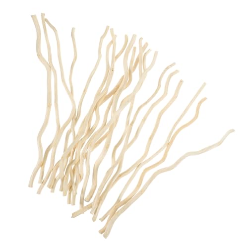 OSALADI 20 Stück Natürliche Holzstäbchen zum Basteln Getrocknete Zweige Flexible DIY Bastelzweige für Kreative Handarbeiten und Fotorequisiten Langlebige Holzstäbe für Vielfältige von OSALADI