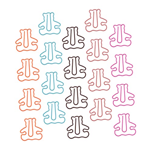 OSALADI 20 Stück Niedliche Bär Büroklammern Tragbare Aktenklammern für Dokumente Dekorative Papierclips Blau Kaffee und Orange Vielseitige Bürobedarf für Schule und Zuhause OSALADI 20 Stück Niedliche Bär Büroklammern Tragbare Aktenklammern für Dokumente Dekorative Papierclips Blau Kaffee und Orange Vielseitige Bürobedarf für Schule und Zuhause von OSALADI