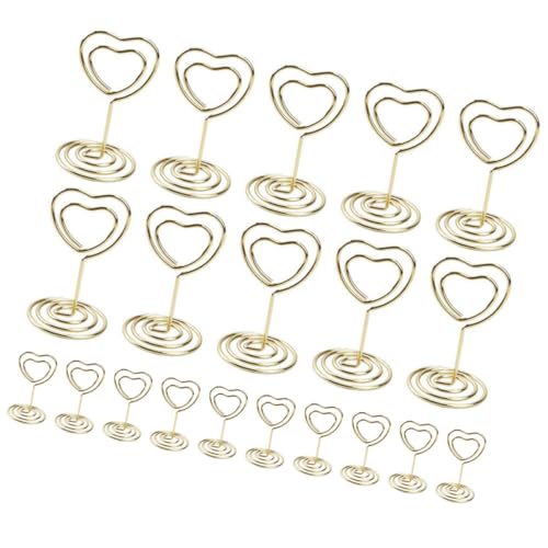 OSALADI 20 Stück Notizordner Reservierte Tischschilder Klein Halter Inhaber Der Tabellennummer Stand Etikett Handel Clips Ort Karten Steht Mini Memo -clip Golden Metall OSALADI 20 Stück Notizordner Reservierte Tischschilder Klein Halter Inhaber Der Tabellennummer Stand Etikett Handel Clips Ort Karten Steht Mini Memo -clip Golden Metall von OSALADI