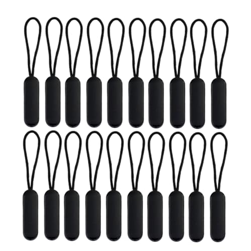 OSALADI 20 Stück Ovaler Reißverschluss Puller mit Reparatur und Erweiterungs Kit für Taschen Koffer und Sportbekleidung Schwarz Diy Zubehör für Jacken und Rucksäcke OSALADI 20 Stück Ovaler Reißverschluss Puller mit Reparatur und Erweiterungs Kit für Taschen Koffer und Sportbekleidung Schwarz Diy Zubehör für Jacken und Rucksäcke von OSALADI