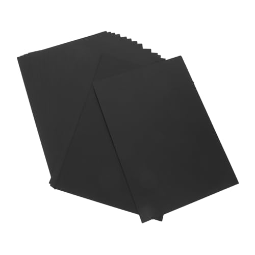 OSALADI 20 Stück Pack Schwarzes Kartonpapier Bastelpapier für Scrapbooking Einladungen und DIY Kunstprojekte für Druck und Handwerk OSALADI 20 Stück Pack Schwarzes Kartonpapier Bastelpapier für Scrapbooking Einladungen und DIY Kunstprojekte für Druck und Handwerk von OSALADI
