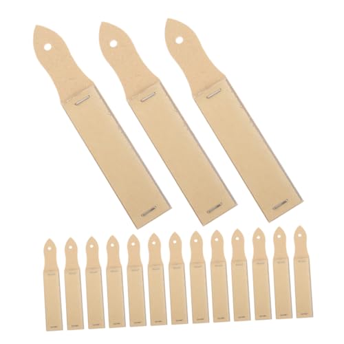 OSALADI 20 Stück Sandbrett Manueller Bleistiftspitzer Für Pastellstifte Bleistiftschärfer Zeichnen Kohle Bleistiftspitzer Künstlerischer Bleistiftspitzer Beige Papier von OSALADI