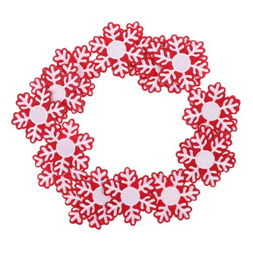 OSALADI 20 Stück Schnee Patch Schneeflocken Applikation Aufbügler Für Kleidung Winter Themen Aufbügler Weihnachts Aufnäher Schneeflocken Patches Aufbügler Für Feiertage Stickgarn OSALADI 20 Stück Schnee Patch Schneeflocken Applikation Aufbügler Für Kleidung Winter Themen Aufbügler Weihnachts Aufnäher Schneeflocken Patches Aufbügler Für Feiertage Stickgarn von OSALADI
