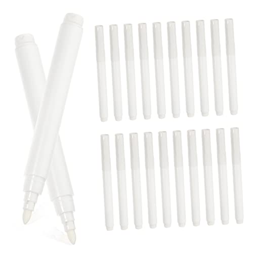 OSALADI 20 Stück Staubloser Blackboardstift Markierung Whiteboard-Marker Bußgeld weißer Stift Kreidestift Hände weißer Tafelmarker flüssiger kreidemarker weiße Flüssigkreidemarker Plastik OSALADI 20 Stück Staubloser Blackboardstift Markierung Whiteboard-Marker Bußgeld weißer Stift Kreidestift Hände weißer Tafelmarker flüssiger kreidemarker weiße Flüssigkreidemarker Plastik von OSALADI