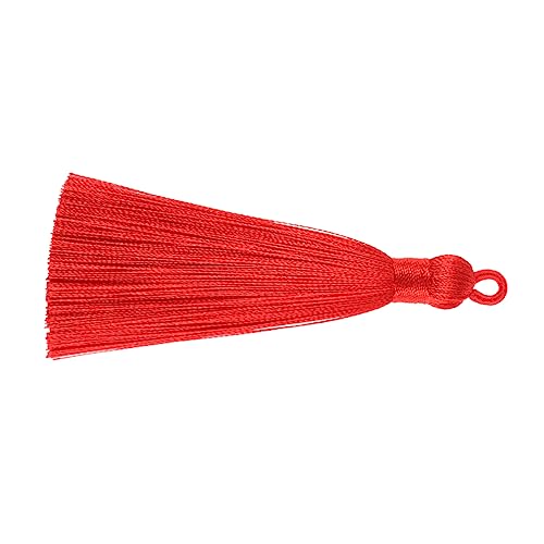 OSALADI 20 Stück Tassel Ohrringe Zubehör Lange Hängende Quasten Ohrringe für DIY Schlüsselanhänger und Schmuck Rote Quasten für Bastelprojekte OSALADI 20 Stück Tassel Ohrringe Zubehör Lange Hängende Quasten Ohrringe für DIY Schlüsselanhänger und Schmuck Rote Quasten für Bastelprojekte von OSALADI