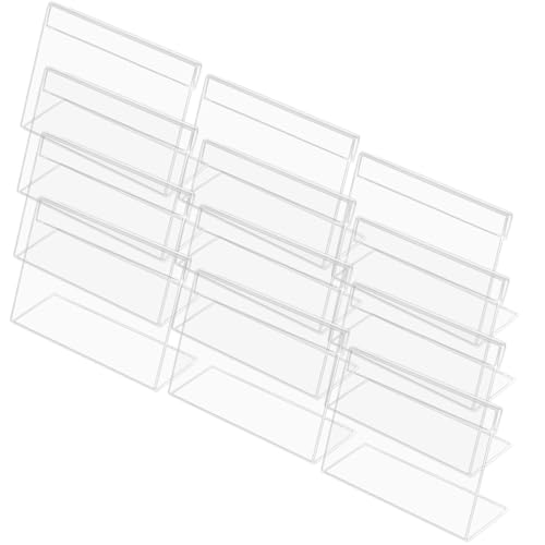 OSALADI 20 Stück Teiliges Acryl Preisschild Klarer Tischkartenhalter Tischnummernhalter für Hochzeiten Partys Restaurants Vielseitig Einsetzbar Robust Langlebig OSALADI 20 Stück Teiliges Acryl Preisschild Klarer Tischkartenhalter Tischnummernhalter für Hochzeiten Partys Restaurants Vielseitig Einsetzbar Robust Langlebig von OSALADI