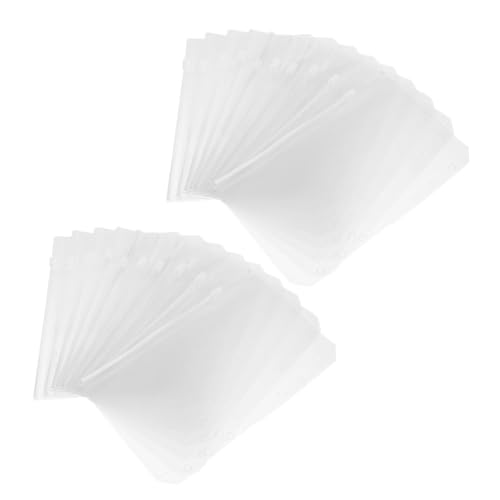 OSALADI 20 Stück Teiliges Binder Inserts Transparente Reißverschluss Taschen Vielseitige Budget-organizer Einlagen Wiederverwendbare Dokumenten Namenskartenhüllen für Planer und OSALADI 20 Stück Teiliges Binder Inserts Transparente Reißverschluss Taschen Vielseitige Budget-organizer Einlagen Wiederverwendbare Dokumenten Namenskartenhüllen für Planer und von OSALADI