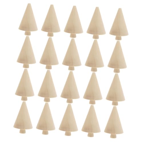 OSALADI 20 Stück Teiliges DIY Holz Weihnachtsbaum Kreative Blanko Holz Deko in Baumform Bemalbar für Basteln und Tischdeko für Weihnachts Festtagsdekoration OSALADI 20 Stück Teiliges DIY Holz Weihnachtsbaum Kreative Blanko Holz Deko in Baumform Bemalbar für Basteln und Tischdeko für Weihnachts Festtagsdekoration von OSALADI