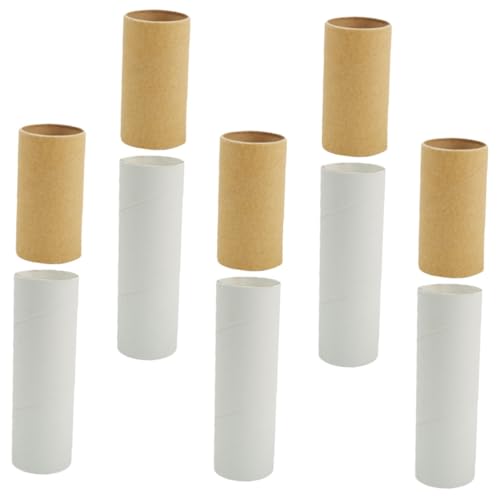 OSALADI 20 Stück Teiliges DIY Papierrollen Hochwertigem Papier Weiße Naturfarbene Röhren Stabile Bastelpapierhülsen für Kindergarten Kreative Bastelprojekte Schnittfest und Vielseitig OSALADI 20 Stück Teiliges DIY Papierrollen Hochwertigem Papier Weiße Naturfarbene Röhren Stabile Bastelpapierhülsen für Kindergarten Kreative Bastelprojekte Schnittfest und Vielseitig von OSALADI