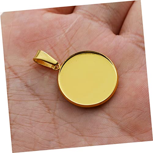 OSALADI 20 Stück Teiliges DIY Schmuck Anhänger Runde Cabochon Tabletts Schmuckrohlinge für Halsketten Kettenanhänger Zubehör zum Schmuck Selber Machen OSALADI 20 Stück Teiliges DIY Schmuck Anhänger Runde Cabochon Tabletts Schmuckrohlinge für Halsketten Kettenanhänger Zubehör zum Schmuck Selber Machen von OSALADI