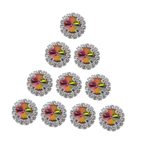 OSALADI 20 Stück Teiliges Farbiges Flaches Rundes Strasssteine für DIY Schmuckherstellung Hochzeitstischdeko Bastelsteine Funkelnde Glitzersteine für Brautparty und Jubiläumsdekoration OSALADI 20 Stück Teiliges Farbiges Flaches Rundes Strasssteine für DIY Schmuckherstellung Hochzeitstischdeko Bastelsteine Funkelnde Glitzersteine für Brautparty und Jubiläumsdekoration von OSALADI