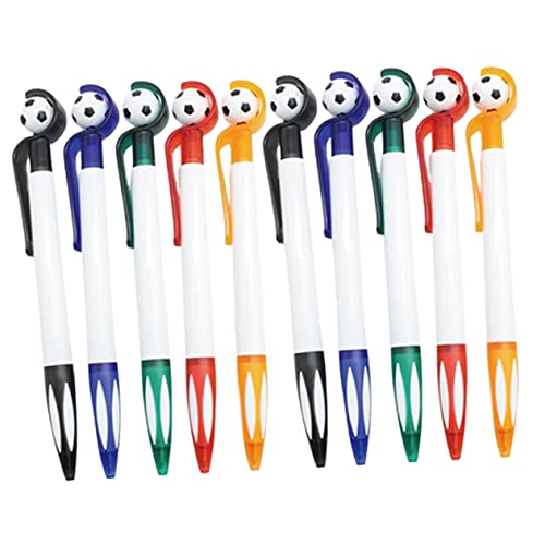 OSALADI 20 Stück Teiliges Fußball Kugelschreiber Bunte Klick Kugelschreiber mit Einzigartigem Fußball Design Glattes Schreiben für Schüler Büro Schule und Kreative Geschenkideen OSALADI 20 Stück Teiliges Fußball Kugelschreiber Bunte Klick Kugelschreiber mit Einzigartigem Fußball Design Glattes Schreiben für Schüler Büro Schule und Kreative Geschenkideen von OSALADI