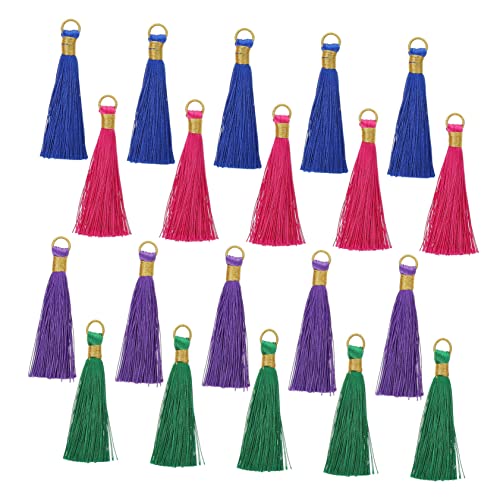 OSALADI 20 Stück Teiliges Handgestricktes Quasten Dekorative Tassel Anhänger für Taschen Rucksäcke DIY Schmuck Haltbare Einzigartige Handgefertigte Anhänger Zufälligen OSALADI 20 Stück Teiliges Handgestricktes Quasten Dekorative Tassel Anhänger für Taschen Rucksäcke DIY Schmuck Haltbare Einzigartige Handgefertigte Anhänger Zufälligen von OSALADI