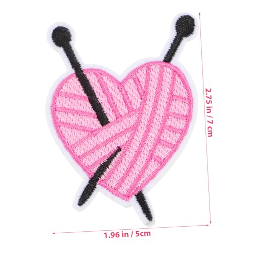 OSALADI 20 Stück Teiliges Herz Aufbügel patches Gestickt Vielseitig für Kleidung und DIY Langlebig mit Hitzeaktivierbarem Kleber Kompakt und Leicht zum Aufbügeln oder Annähen Jacken OSALADI 20 Stück Teiliges Herz Aufbügel patches Gestickt Vielseitig für Kleidung und DIY Langlebig mit Hitzeaktivierbarem Kleber Kompakt und Leicht zum Aufbügeln oder Annähen Jacken von OSALADI