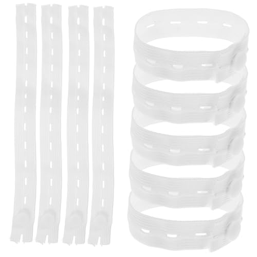 OSALADI 20 Stück Teiliges Klettband zum Kleidung Ordnen Verstellbare Elastische Aufbewahrungsbänder mit Knopfloch Langlebige und Dehnbare Garderoben Organizer für Reise und Schrank OSALADI 20 Stück Teiliges Klettband zum Kleidung Ordnen Verstellbare Elastische Aufbewahrungsbänder mit Knopfloch Langlebige und Dehnbare Garderoben Organizer für Reise und Schrank von OSALADI