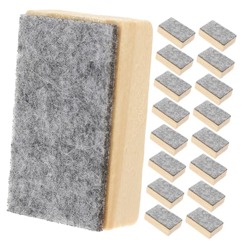 OSALADI 20 Stück Teiliges Mini Blackboard Wischer aus Holz und Filz Staubfreier Kreidetafel Radierer für Schule Büro und Zuhause Klein Leicht und Schonend für Tafeloberflächen OSALADI 20 Stück Teiliges Mini Blackboard Wischer aus Holz und Filz Staubfreier Kreidetafel Radierer für Schule Büro und Zuhause Klein Leicht und Schonend für Tafeloberflächen von OSALADI