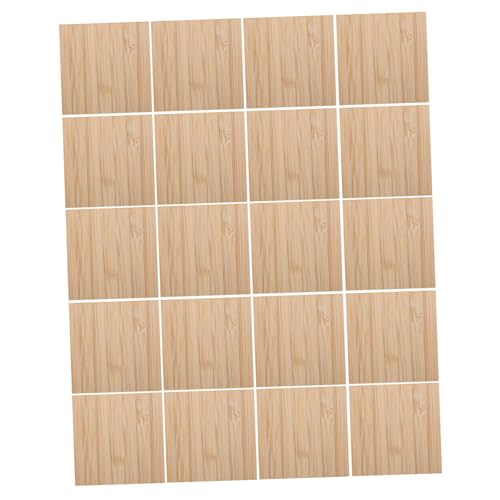 OSALADI 20 Stück Teiliges Quadratische Bambusscheiben Doppelseitig Blank zum Bemalen und Basteln Vielseitig für DIY Spiele Geburtstagsdeko Geschenkanhänger und Individuelle Handarbeiten OSALADI 20 Stück Teiliges Quadratische Bambusscheiben Doppelseitig Blank zum Bemalen und Basteln Vielseitig für DIY Spiele Geburtstagsdeko Geschenkanhänger und Individuelle Handarbeiten von OSALADI