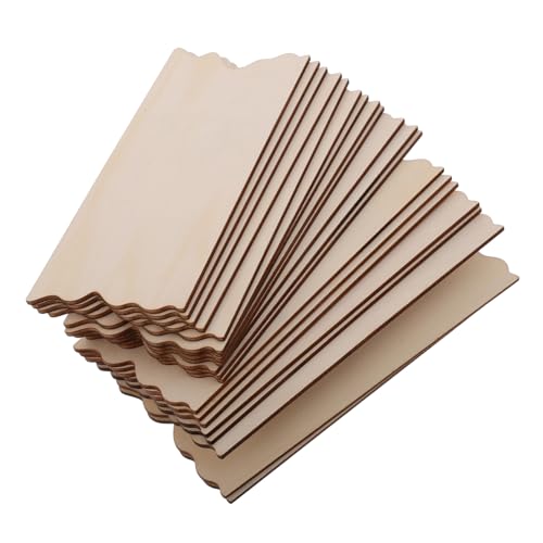 OSALADI 20 Stück Teiliges Rechteckiges Holzschild Basteln Unbehandelte Holzplaketten für DIY beschriftung Vielseitig für Dekoration Beschilderung und Kreative Handwerksprojekte Einfach OSALADI 20 Stück Teiliges Rechteckiges Holzschild Basteln Unbehandelte Holzplaketten für DIY beschriftung Vielseitig für Dekoration Beschilderung und Kreative Handwerksprojekte Einfach von OSALADI
