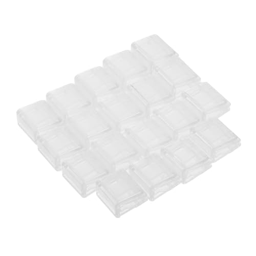 OSALADI 20 Stück Teiliges Transparente Kunststoff Büroklammern Kleine Papierklammern Lesezeichen Clips für Dokumentenorganisation Schule Bürobedarf OSALADI 20 Stück Teiliges Transparente Kunststoff Büroklammern Kleine Papierklammern Lesezeichen Clips für Dokumentenorganisation Schule Bürobedarf von OSALADI